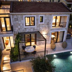 3 Bedroom Villa with Infinity Pool and Sea Views in Slano, Dubrovnik, Sleeps 6